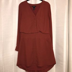 White House/Black Market Pleated Dress